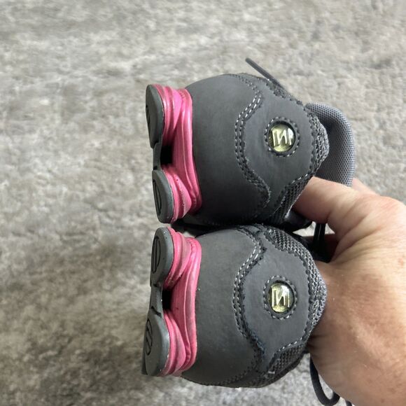 Nike Shox Shoes Gray Pink Baby Girl 9C 848119-006 Toddler Sneakers - Picture 6 of 8